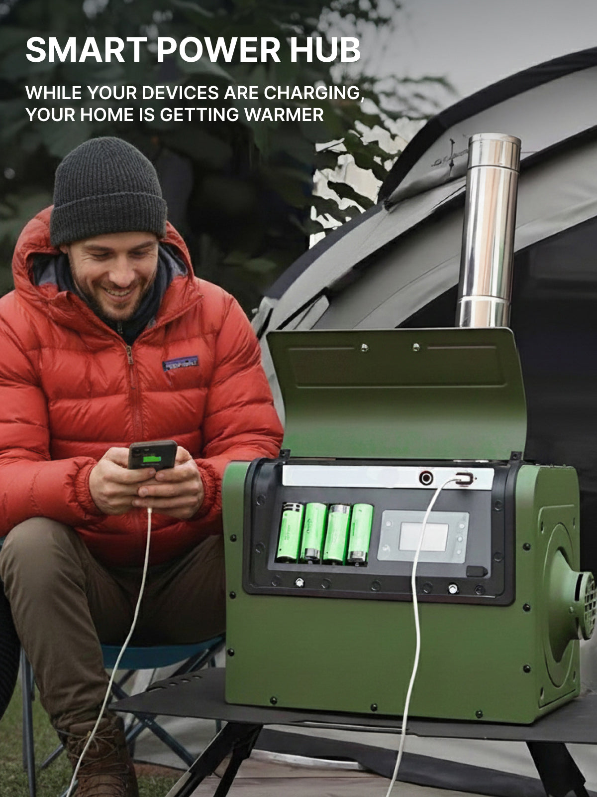 Trailson Self-Powering Diesel Heater for RV, Camping & Outdoor Use