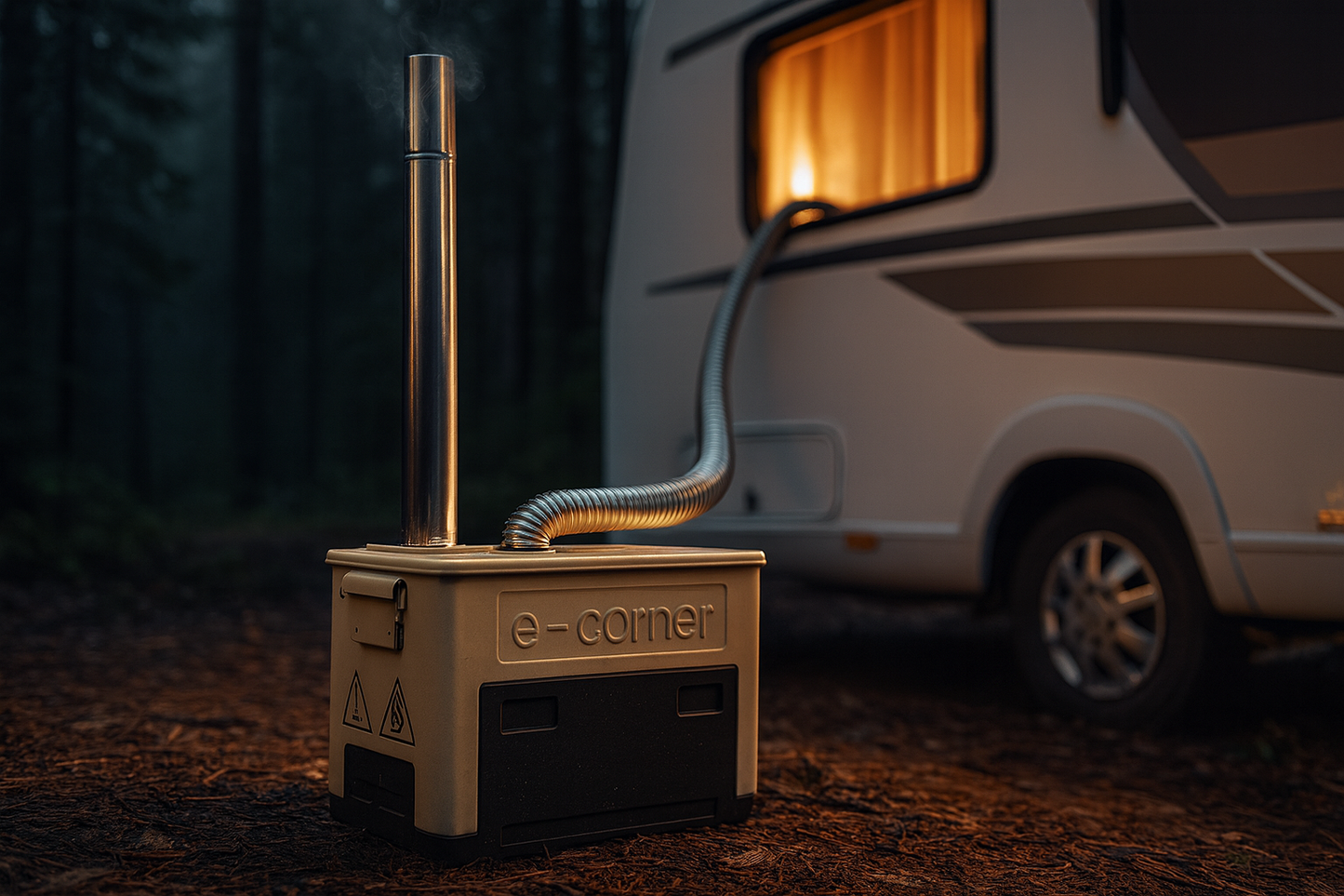 Trailson 8kW Portable Diesel Air Heater – 12V/24V/220V, LCD, Remote