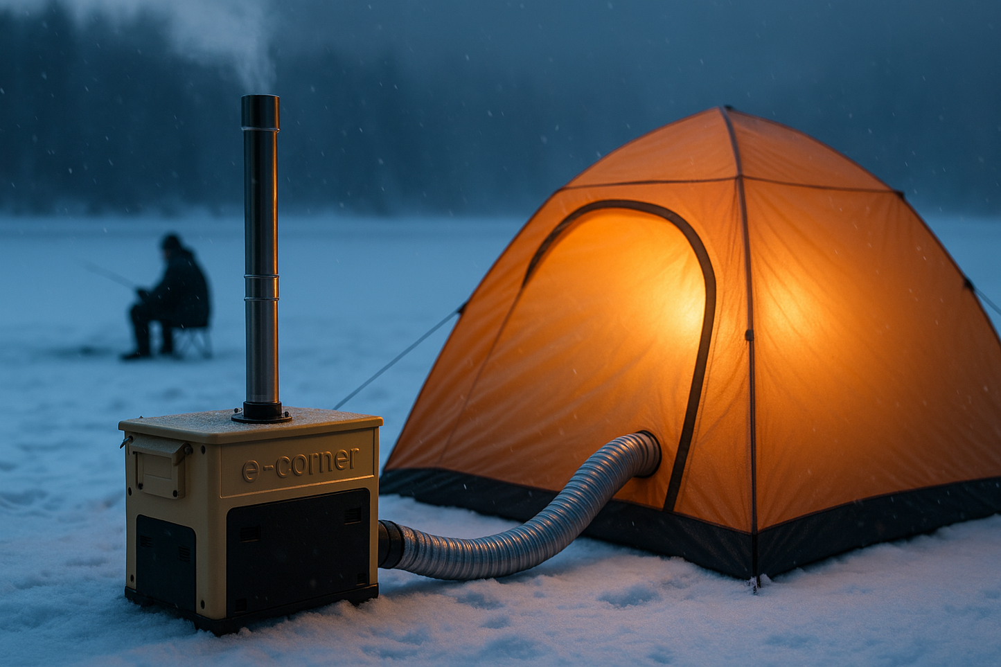 Trailson 8kW Portable Diesel Air Heater – 12V/24V/220V, LCD, Remote